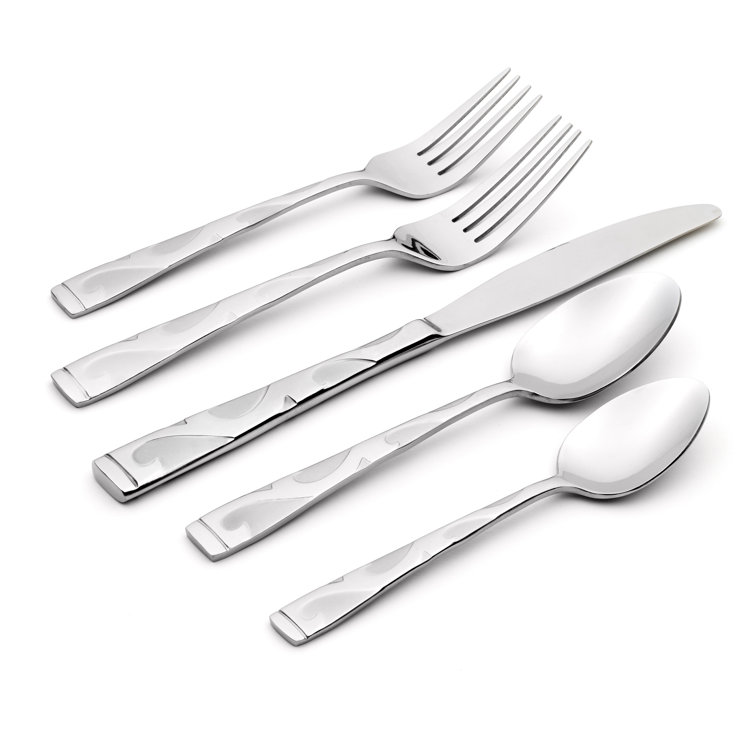 Oneida Tuscany 45 Piece Everyday Flatware Set Wayfair